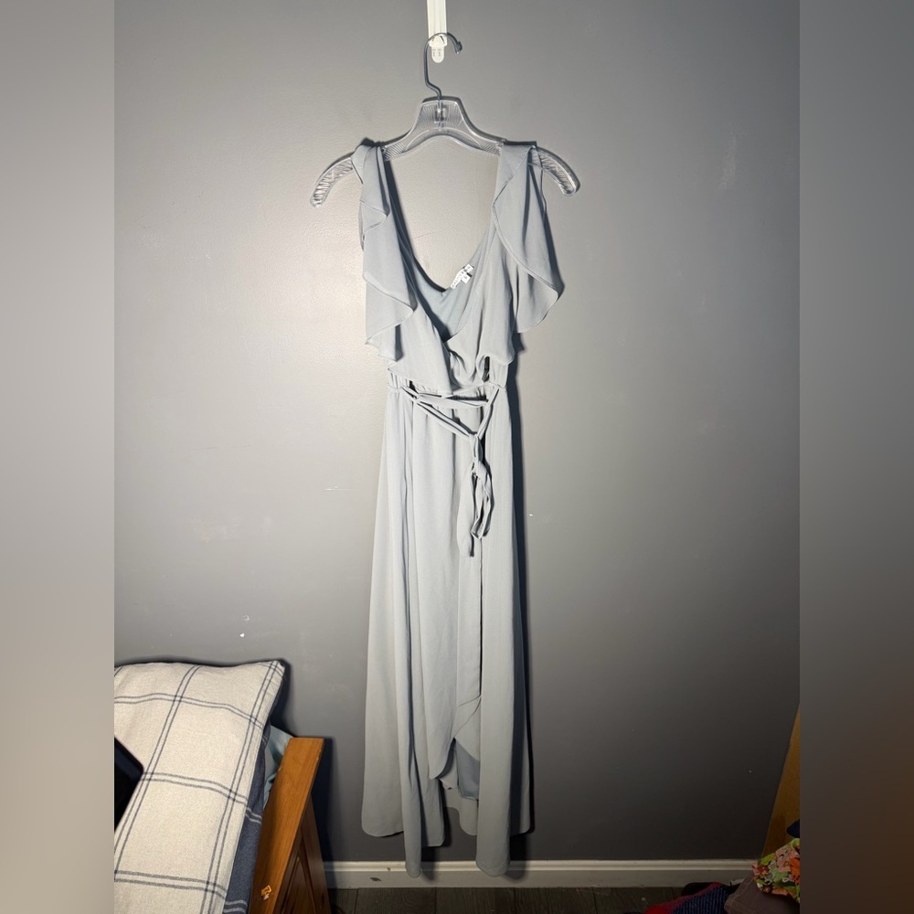 Baltic Born Katya Ruffle Maxi Dress Size Small - Picture 2 of 5